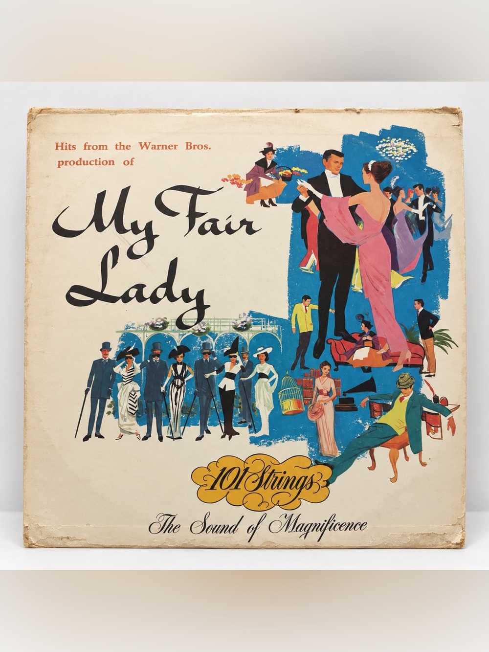 101 Strings My Fair Lady Vinyl LP SF-22100 Stereo Fidelity Vintage 33 RPM Record